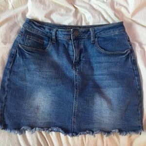Denim skirt